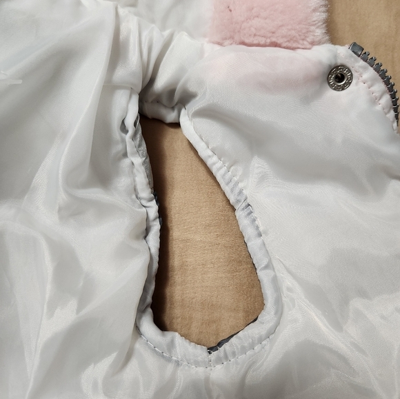 Girls Little Lass‎ quilted puffer vest size 2T - Picture 6 of 11